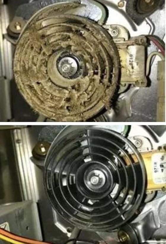 air duct blower cleaning