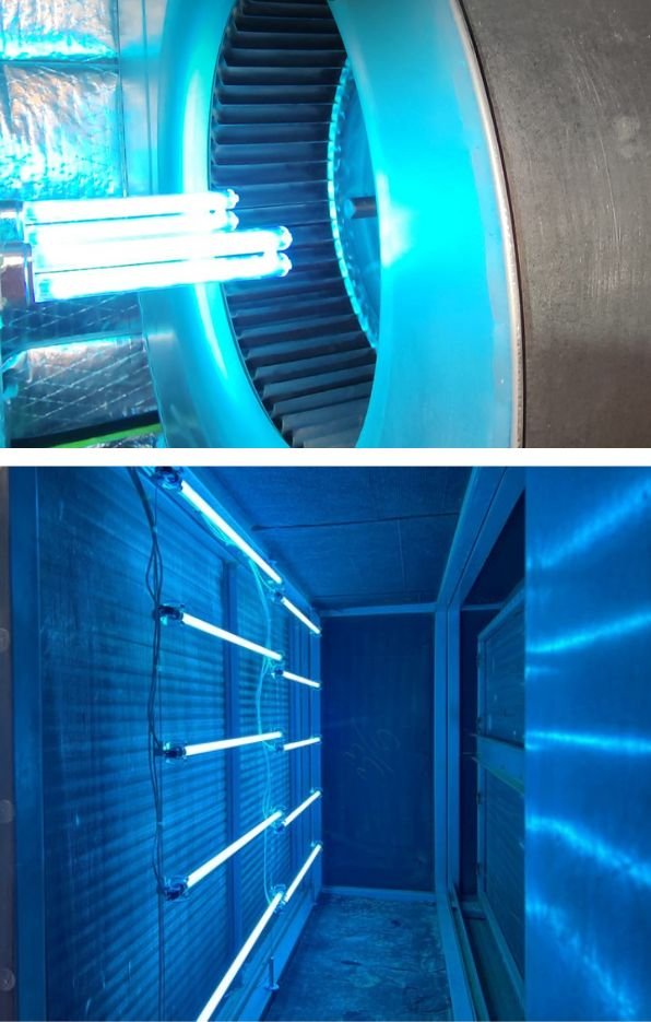 UV Light Installation