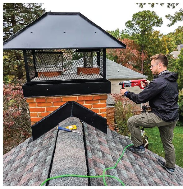 chimney cap repair in new york