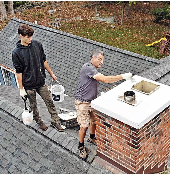 chimney crown repair