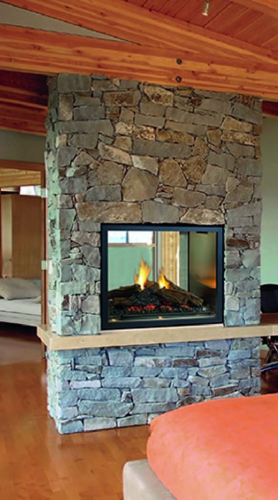 Chimney Gas Fireplace S4