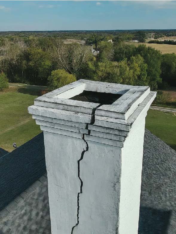 cracked chimney S1