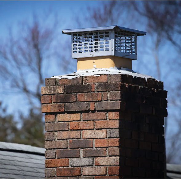 chimney rain cap installation