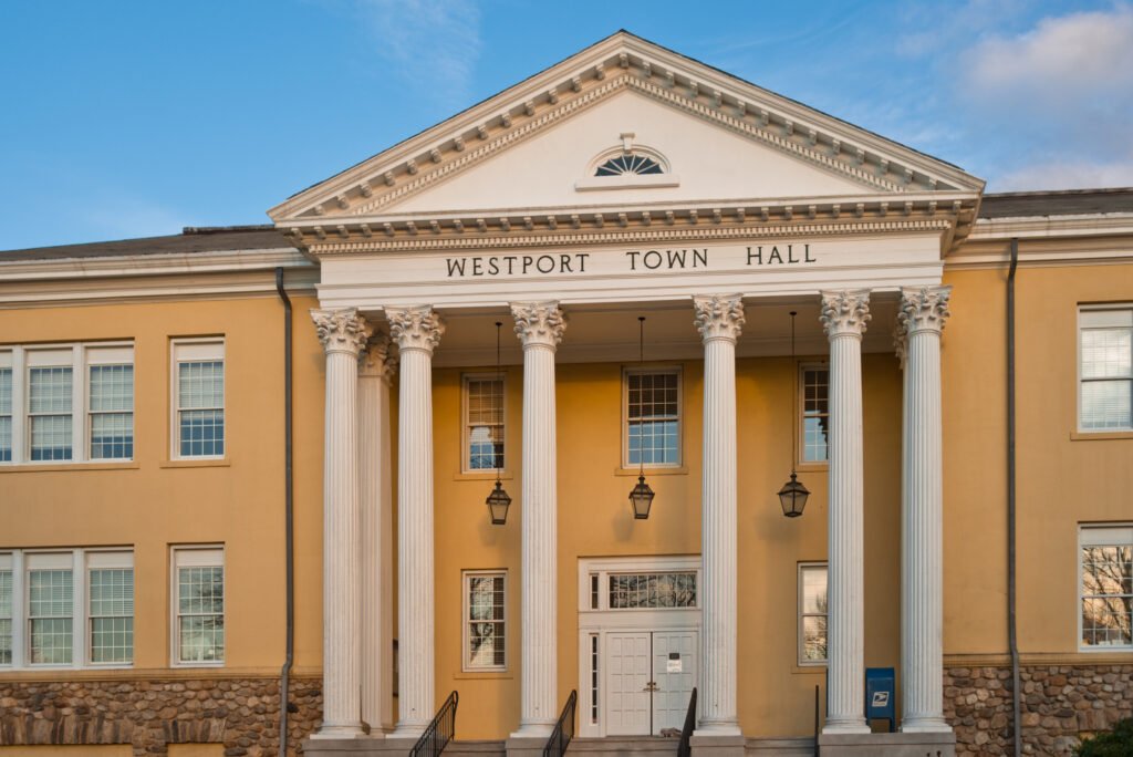 Westport Town Hall Myrtle Avenue