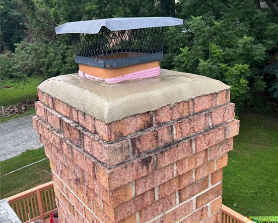 S5 Chimney Crown Repair
