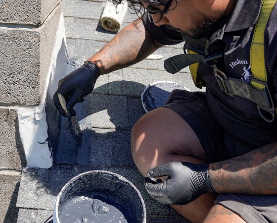 S5 Chimney Flashing Repair