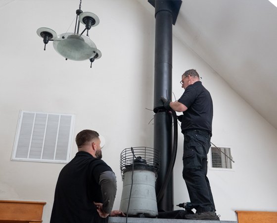 S6 Chimney Pellet Stove Repair