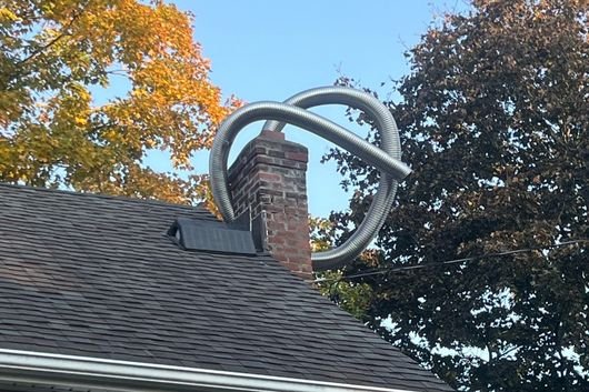 Chimney Flue Installation Process 1