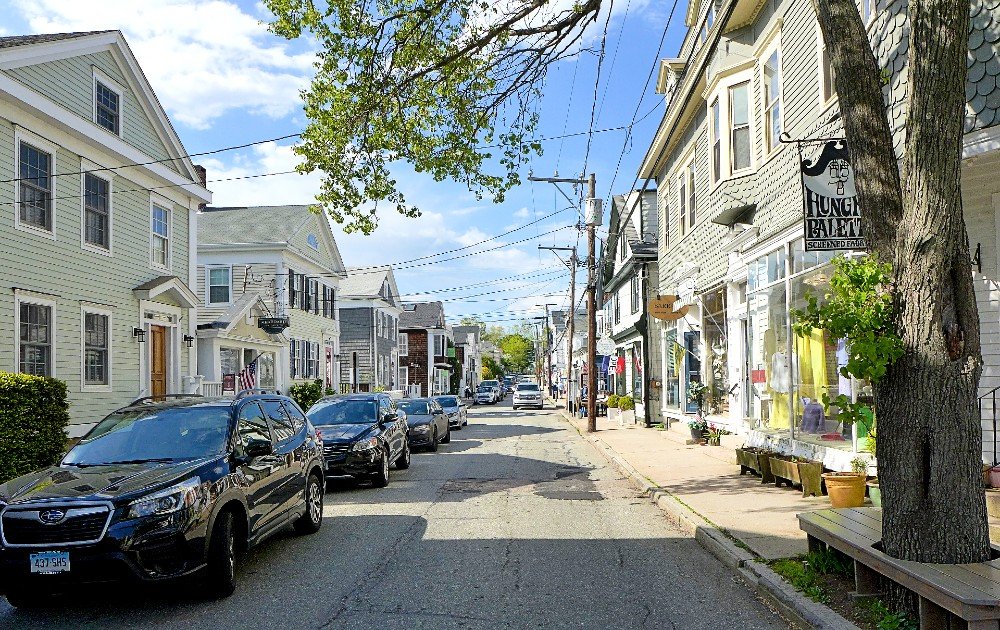 stonington borough downtown from south