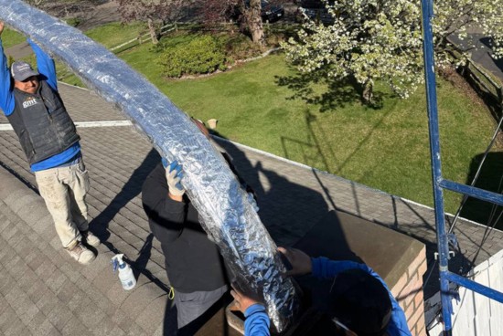 Chimney Linear Installation in Connecticut