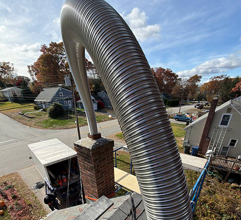 Chimney liner 7